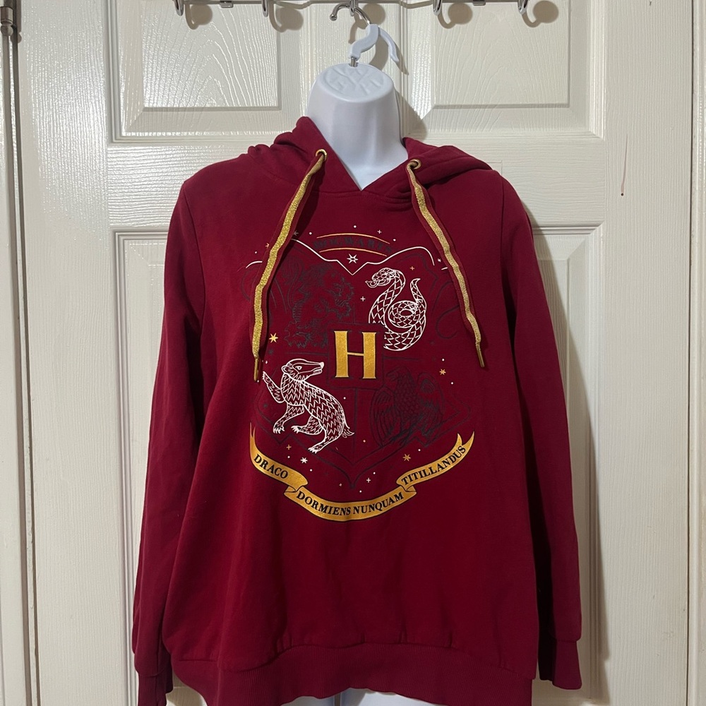 Warner Bros. Burgundy Harry Potter Hoodie
